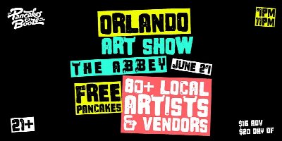 The Orlando Pancakes & Booze Art Show