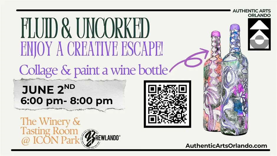 Fluid & Uncorked: Wine Bottle Painting