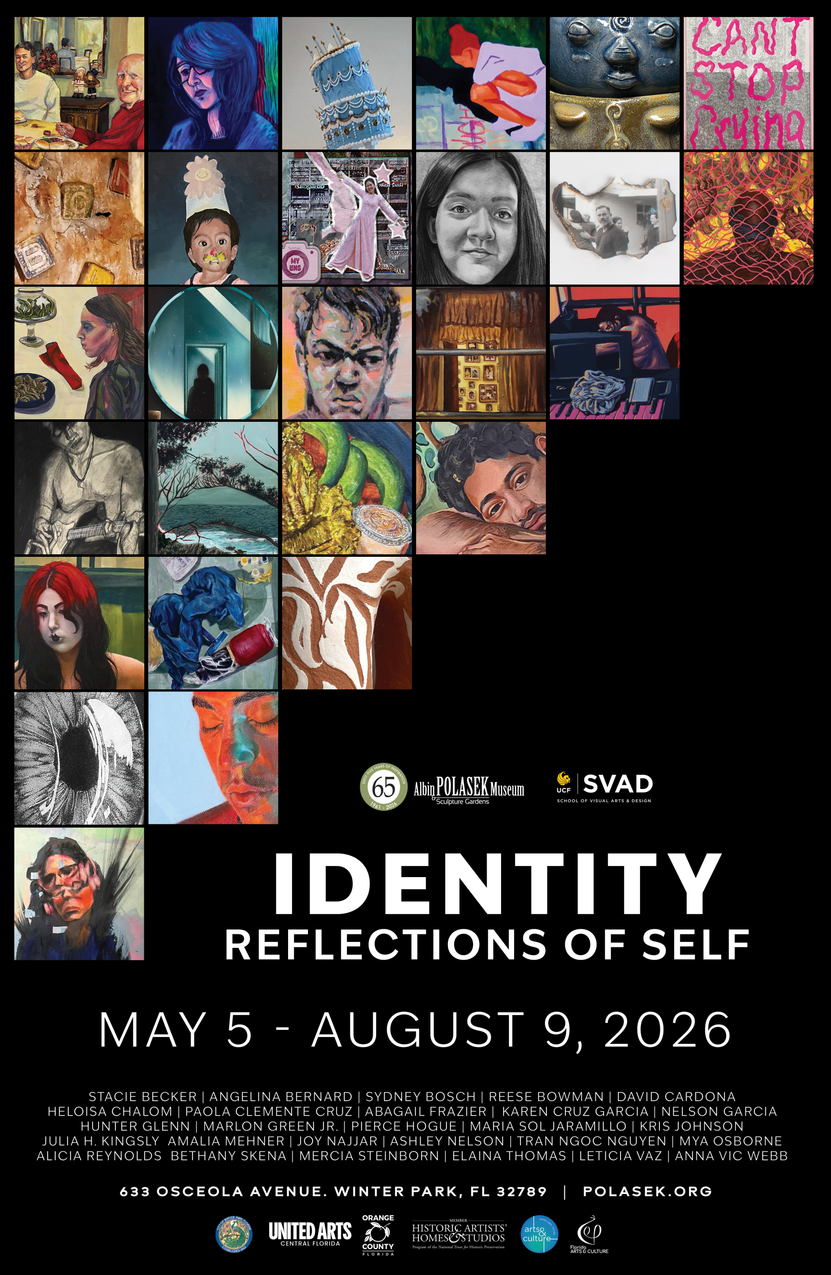 Identity: Reflections of Self (UCF SVAD Exhibition)
