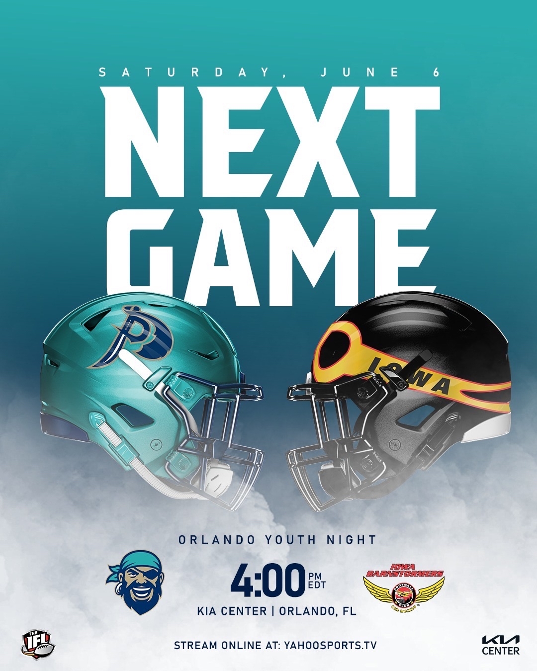 Orlando Pirates vs. Iowa Barnstormers