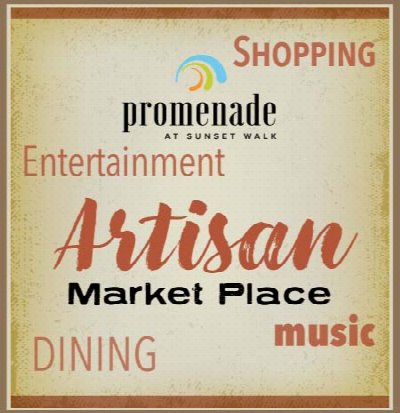 Artisan Market at Sunset Walk (Thu–Sat) at Promenade at Sunset Walk — Jul 9, 2026