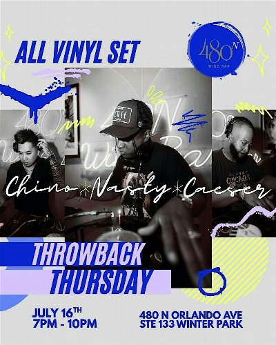 Throwback Thursday | All Vinyl Night at 480 N Wine Bar