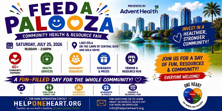 Feed-A-Palooza Orlando's Community Health & Resource Fair