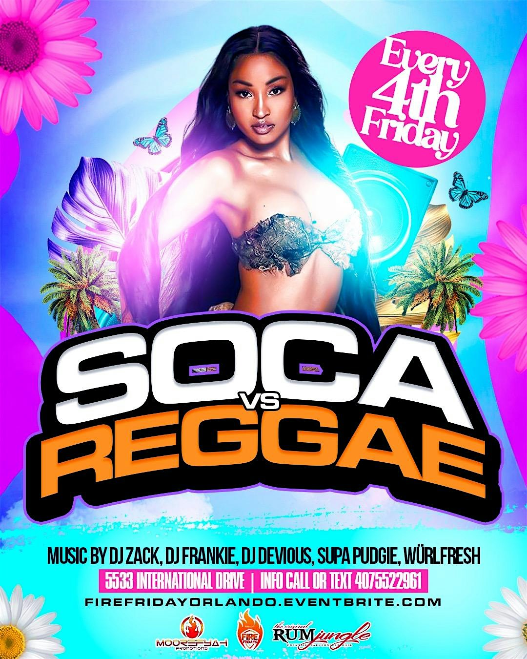 Fire Fridays #1 Caribbean Party in Orlando Fl