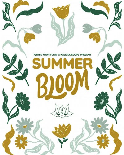 Summer Bloom - Yoga + Bloom Bar Social at Kaleidoscope Thornton Park — Jun 7, 2026
