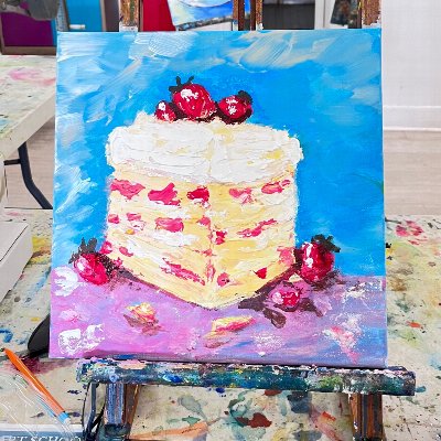 Workshop: Sweet Strokes: Painting Desserts in Impasto at The Maitland Art Center — Dec 5, 2026