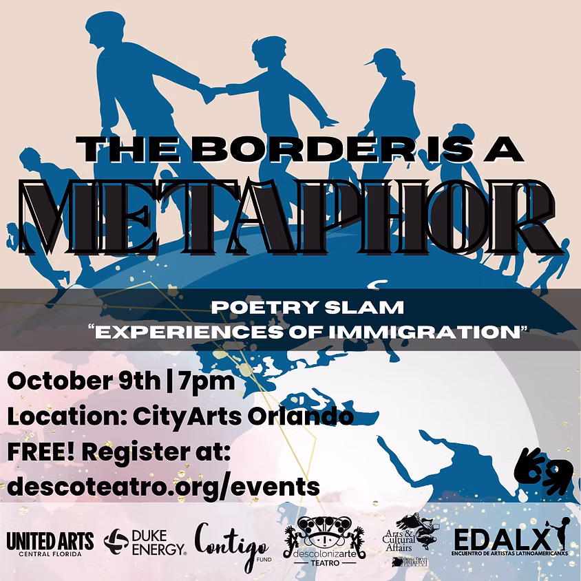The Border is a Metaphor: Poetry Slam "Experiences of Immigration"