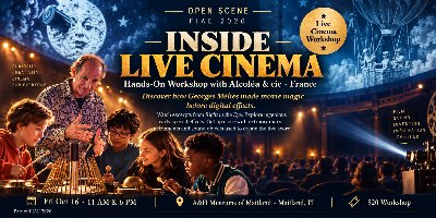 Inside Live Cinema — Hands-on Workshop | VI FIAE at The Maitland Art Center — Oct 16, 2026