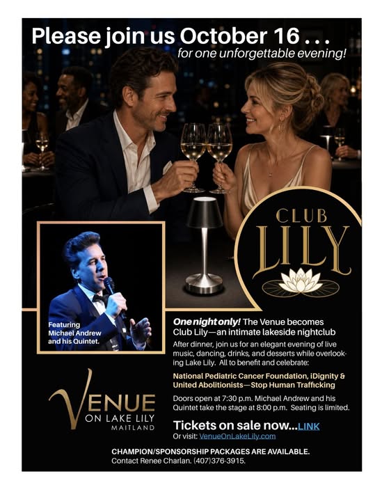 CLUB LILY: An Evening with Michael Andrew & His Quintet